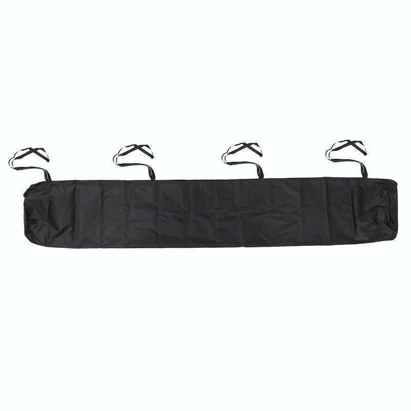 Retractable Roller Blind Awning Waterproof and Dustproof Protective Cover, Length: 3.5m (Black)