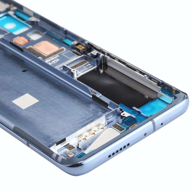 Front Housing LCD Frame Bezel Plate for Xiaomi Mi 10 5G / Mi 10 Pro 5G(Grey)