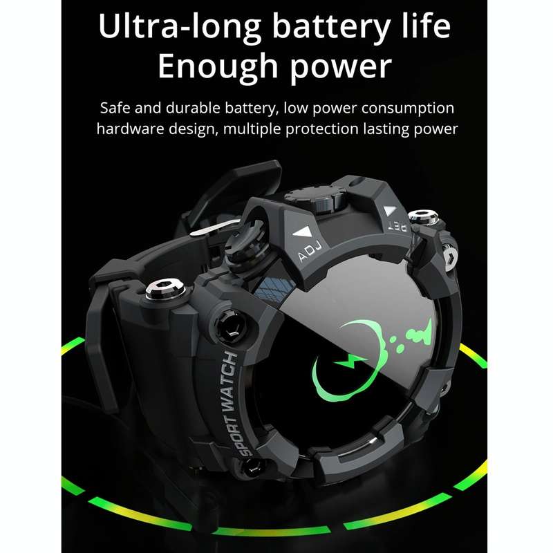Lokmat ATTACK 1.28 inch TFT LCD Screen Smart Watch, Support Sleep Monitor / Heart Rate Monitor / ...