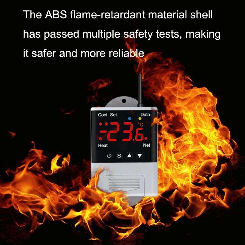 DTC-2201 18B20 Sensor WiFi Intelligent Aquarium Fish Tank Hatch Central Air Conditioning Temperat...