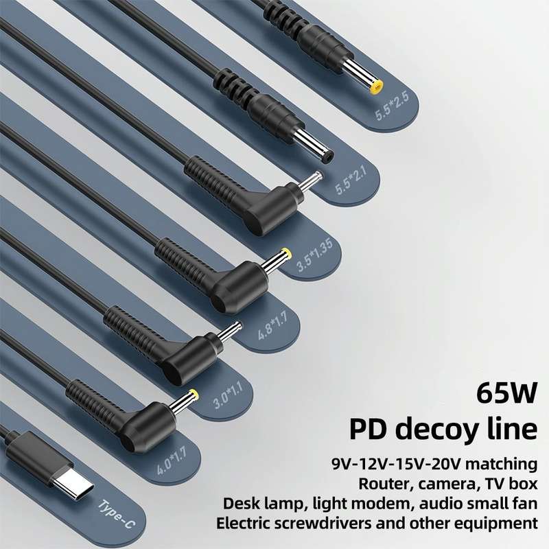 20V 3.5 x 1.35mm DC Power to Type-C Adapter Cable