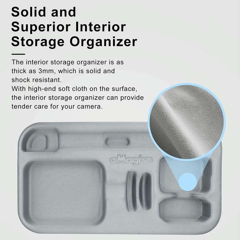 For Insta360 GO 3 / GO 3S AMagisn Accessory Storage Bag Portable Medium Clutch