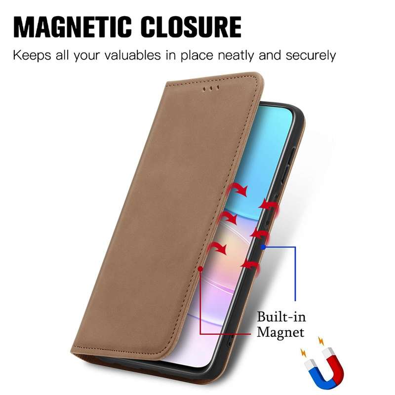 For Huawei nova 8i Retro Skin Feel Magnetic Horizontal Flip Leather Case with Holder & Card Slots...