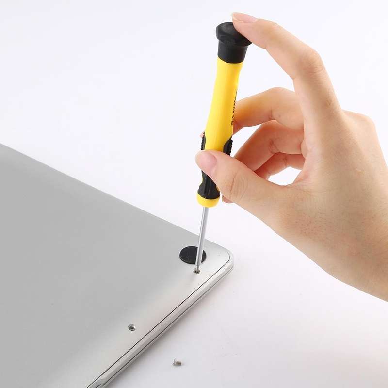 JIAFA JF-611-Y Tri-point 0.6 Repair Screwdriver for iPhone 7 & 7 Plus & Apple Watch(Yellow)