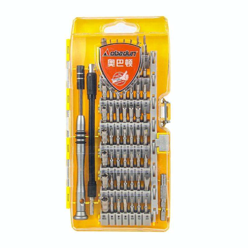 Obadun 9800 58 in 1 Screwdriver Set Manual CRV Batch Mobile Phone Disassembly Glasses Repair Tool...
