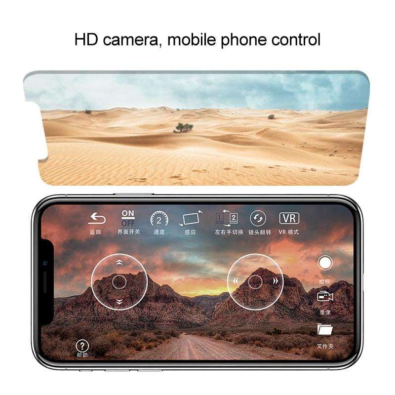 HELIWAY DM-1801 2.4GHz Four-way Remote Vehicle Toy Car with Remote Control & 720P HD WiFi Camera(...