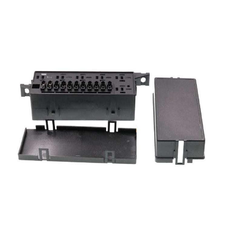 Car Modified 12V / 4Pin / 40A Black Shell 11-Way Fuse With 6-Way Relay Car Machine Cabin Link Inn...