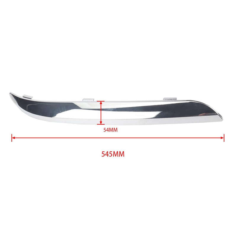 A3916 2 PCS Car Electroplating Front Bumper Trim 68127940AB/68127941AB for Chrysler 300 2011-2014