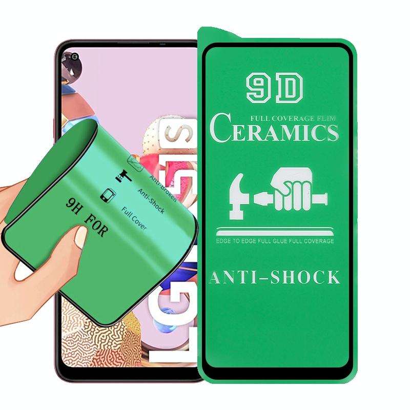 For LG K51S 9D Full Screen Full Glue Ceramic Film