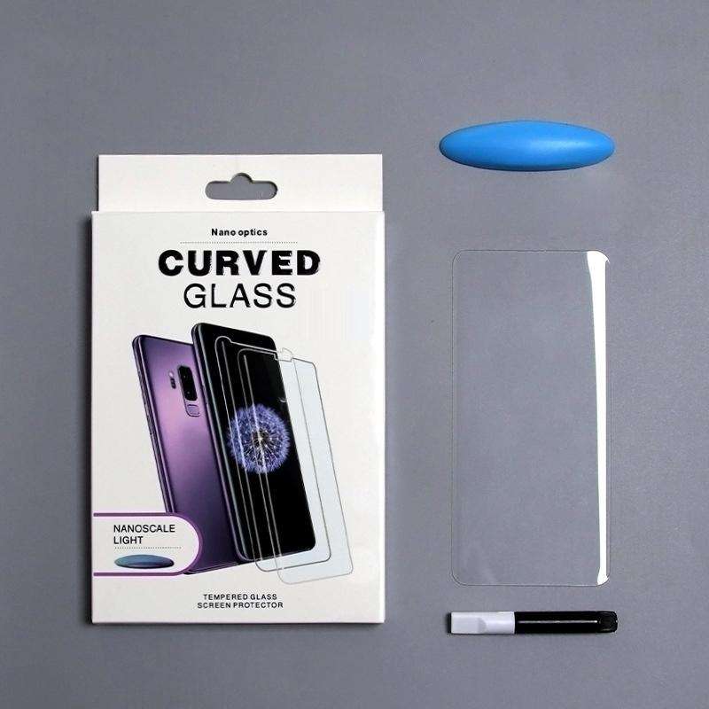 For vivo V27 / V27 Pro UV Liquid Curved Full Glue Screen Film