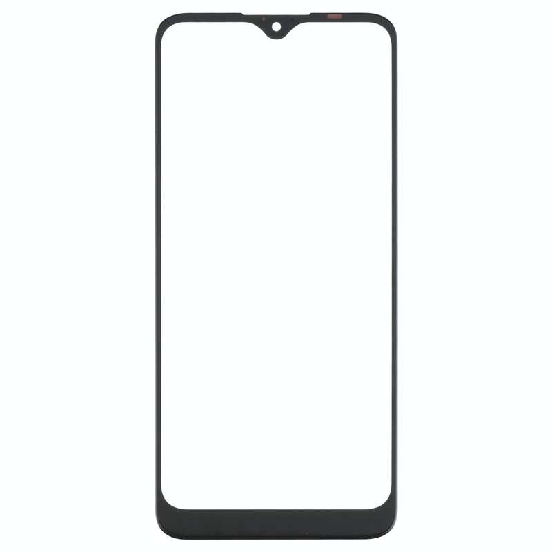 For Alcatel 1S (2020) OT5028 Front Screen Outer Glass Lens (Black)