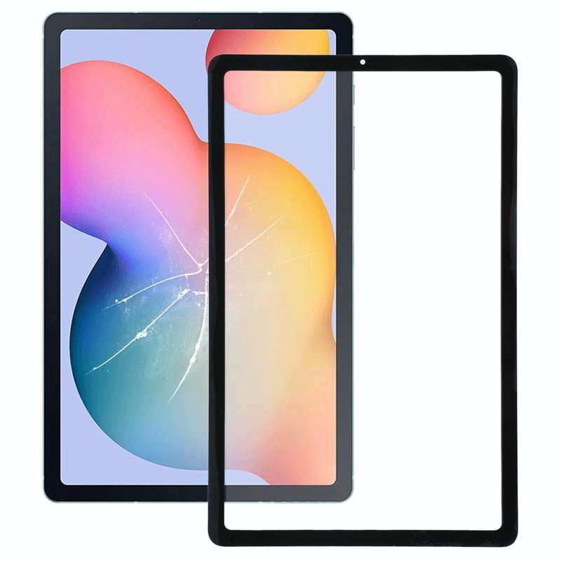 For Samsung Galaxy Tab S6 Lite SM-P610/P615 Front Screen Outer Glass Lens with OCA Optically Clea...