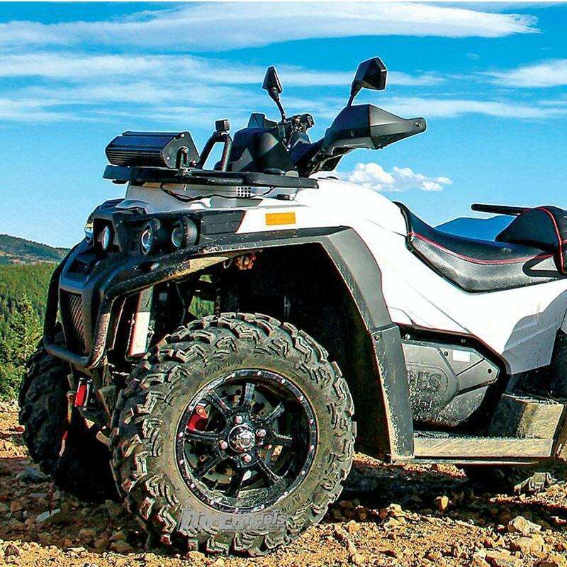 ZF001-185B Pair Rearview Mirror Reflective Mirror for Four-wheeler ATV