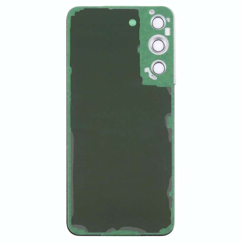 For Samsung Galaxy S22 5G SM-S901B Battery Back Cover with Camera Lens Cover (White)