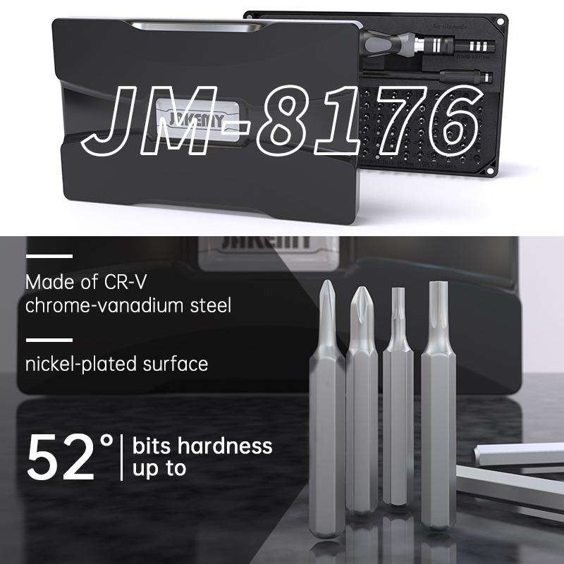 JAKEMY JM-8176 106 in 1 Watch Mobile Phone Disassembly and Repair Tool Kit