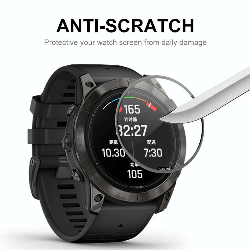 For Garmin Epix Pro Gen 2 47mm 10pcs ENKAY 3D Full Coverage Soft PC Edge + PMMA HD Screen Protect...
