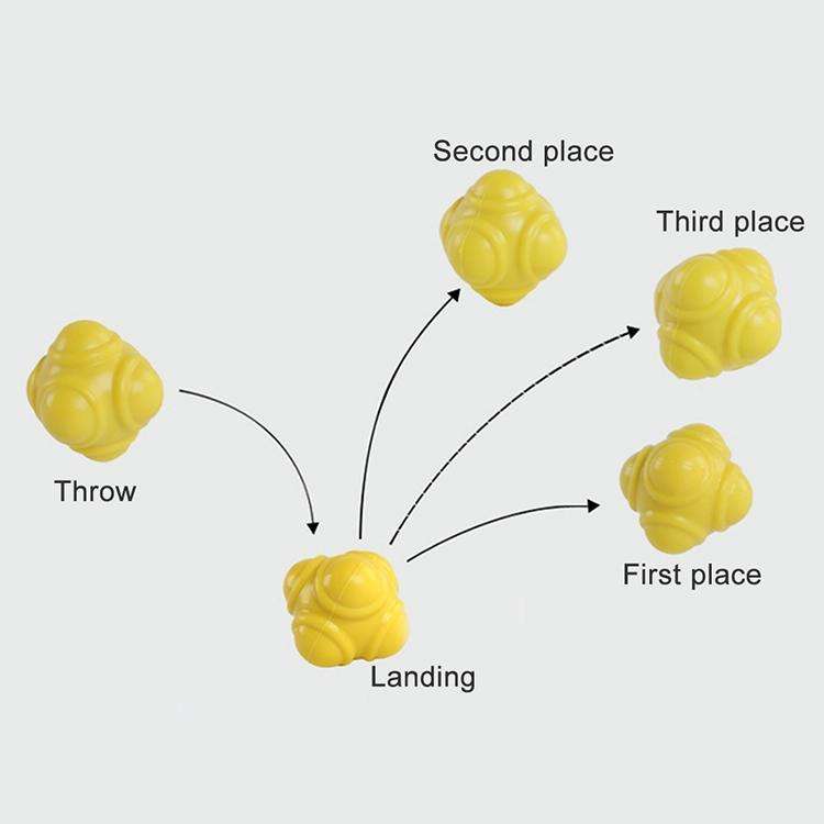 Hexagonal Reaction Ball Quickness and Agility Training Ball, Training Hand and Eye Coordination(B...
