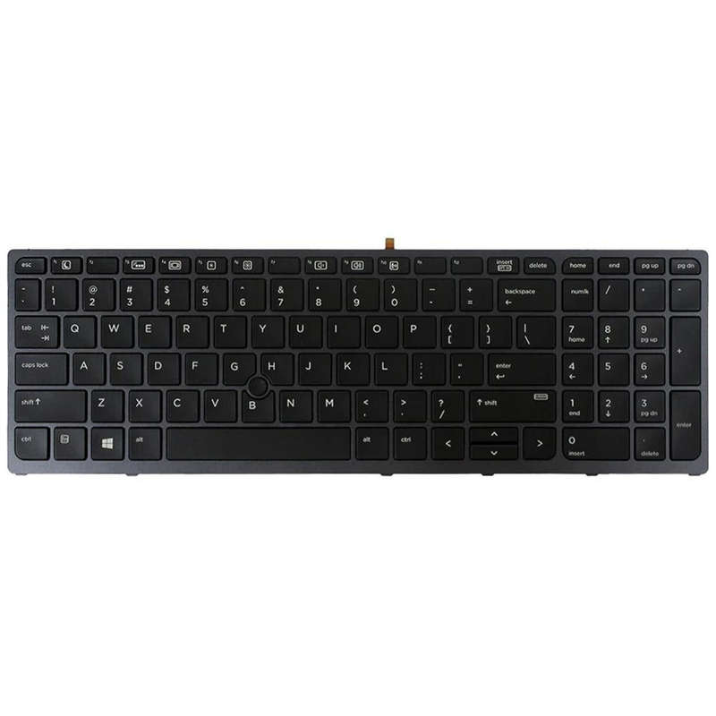 For HP Probook 470 G3 US Version Laptop Backlight Keyboard