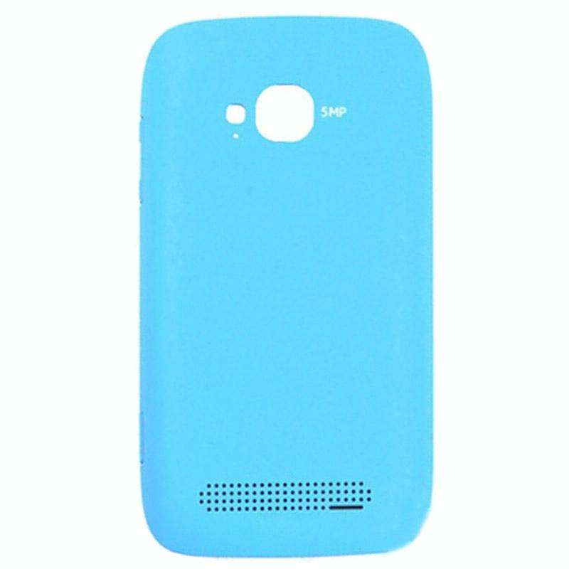 Original Housing Battery Back Cover + Side Button for Nokia 710(Blue)
