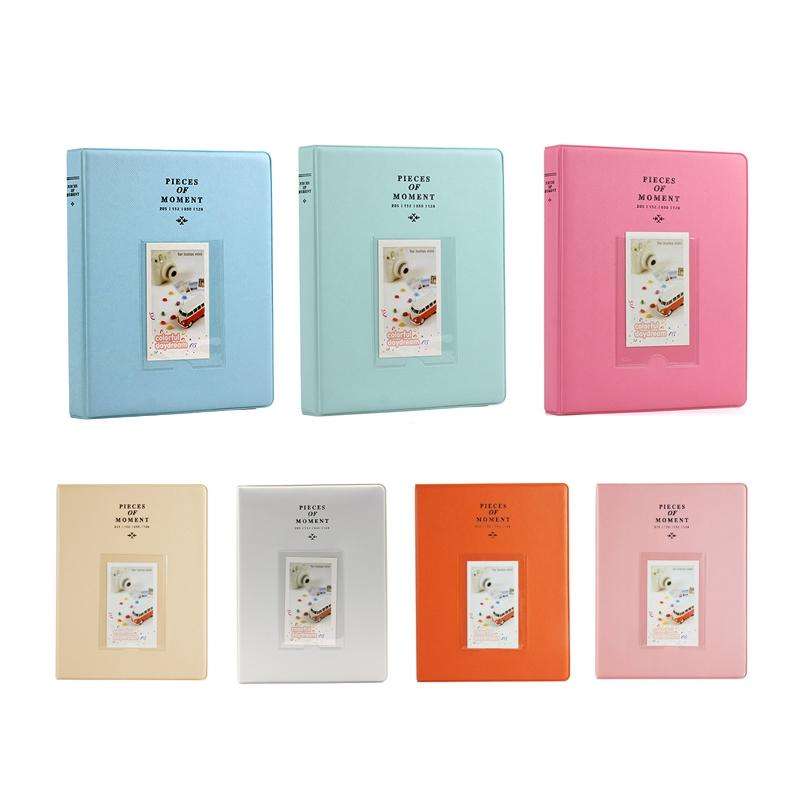 128 Pockets Photo Book Album Name Card Holder for Fujifilm Instax Mini 8 /7s /70 /25 /50s /90(Pea...