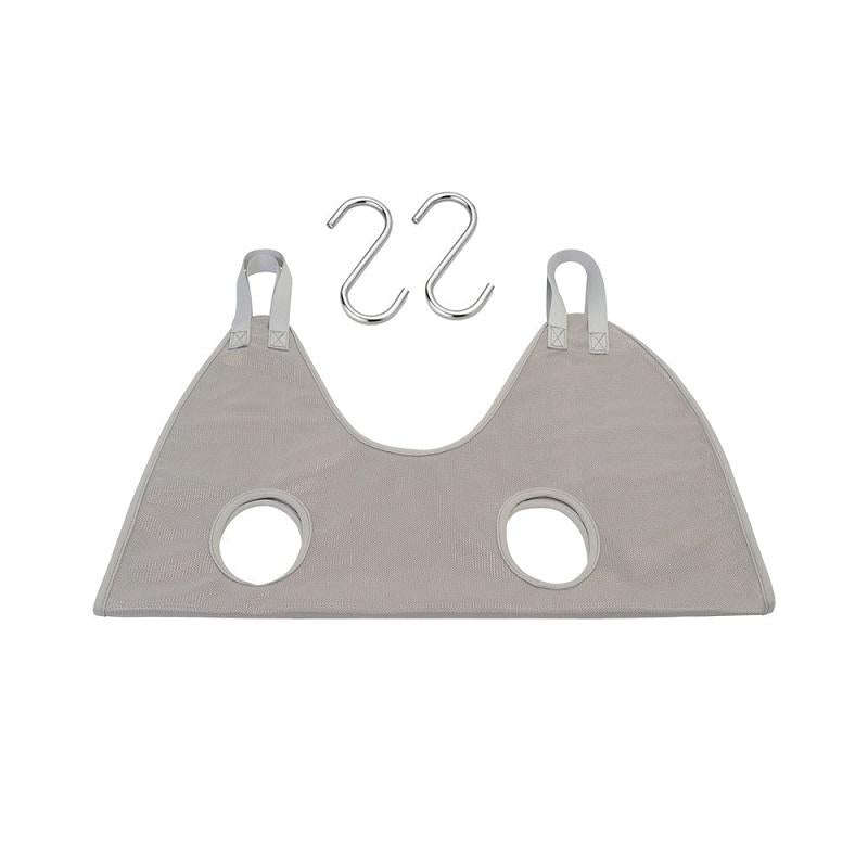 Small & Medium Pet Grooming Polyester Hanging Hammock, Size S(Grey)