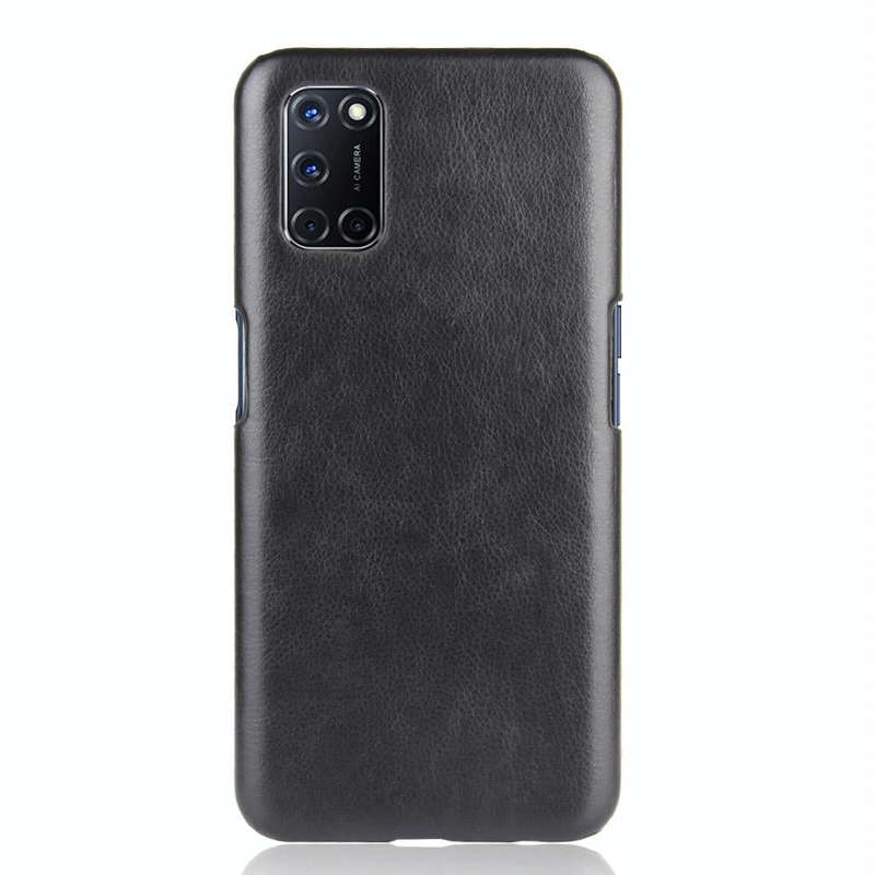For Oppo A92/A52/A72 Shockproof Litchi Texture PC + PU Case(Black)