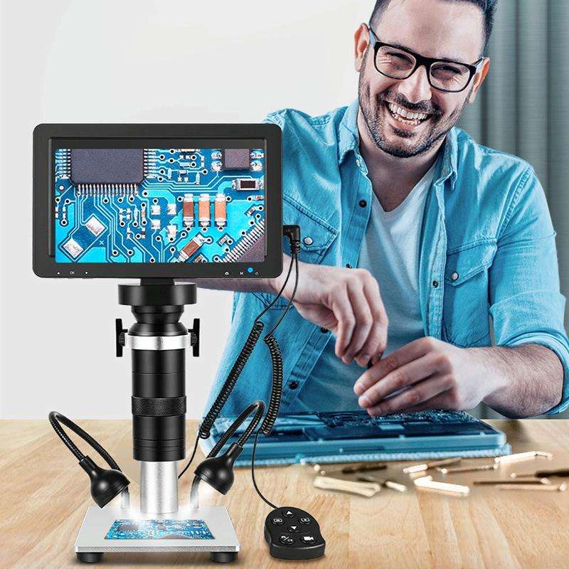 1200X 7-Inch HD Display Multifunctional Maintenance Inspection Digital Microscope(DM9-S)