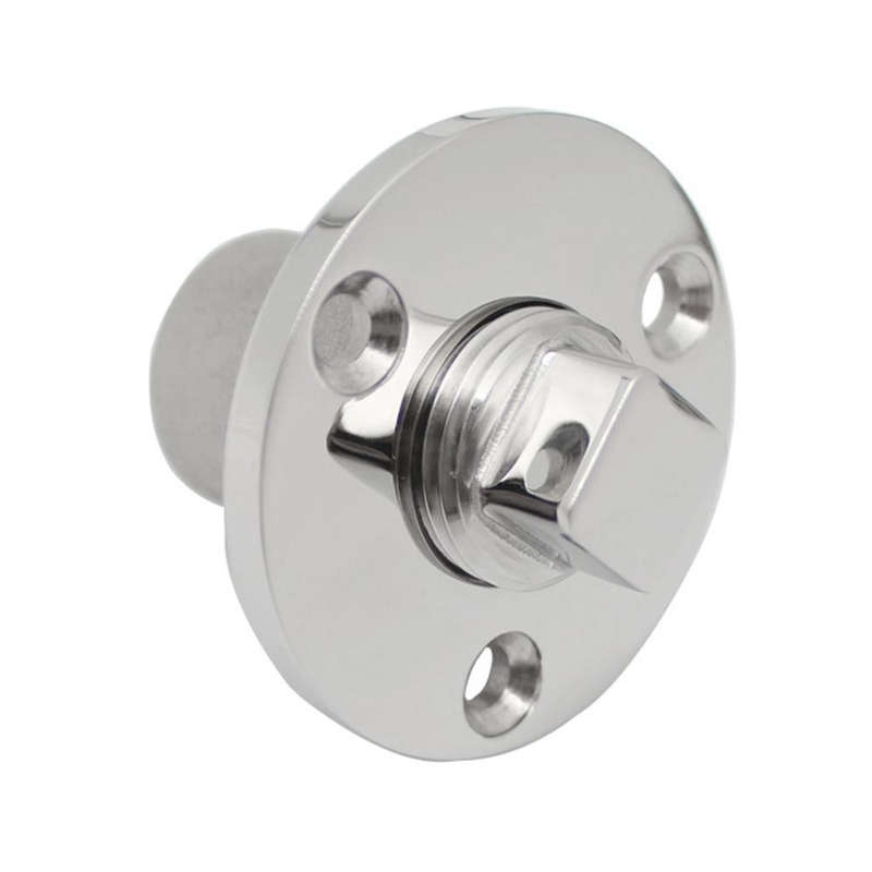 316 Stainless Steel Yacht Outlet Drain Valve with Screw
