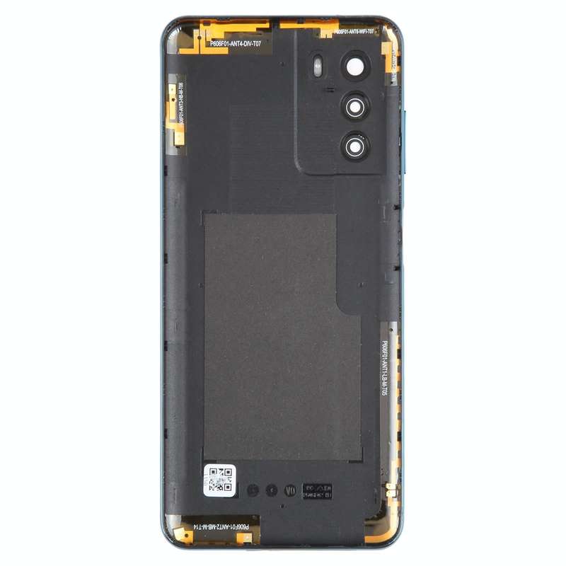 For ZTE Blade V40 Vita Battery Back Cover(Blue)