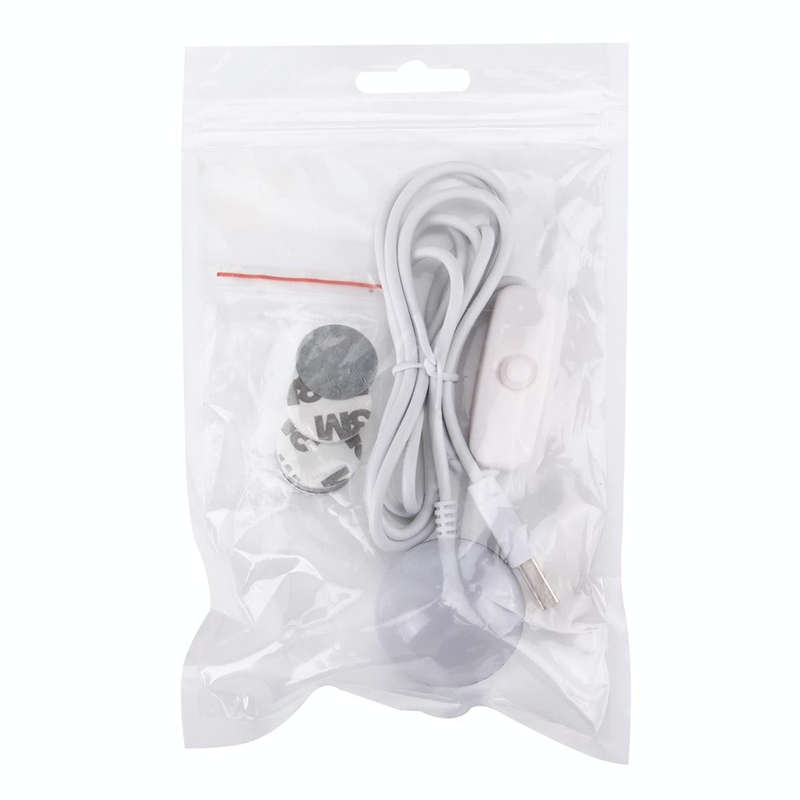 2W USB LED Light Bulb with Magnetic, 5V 140-150Lumens 6LED (Warm White)