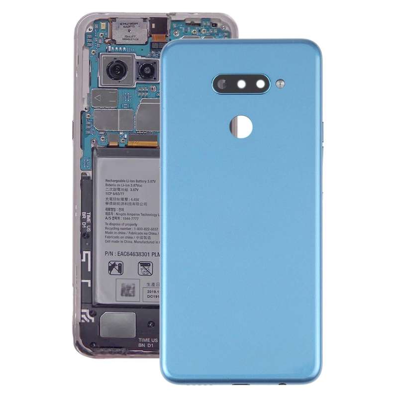 Back Battery Cover for LG K50s LMX540HM LM-X540 LM-X540BMW LMX540BMW(Blue)