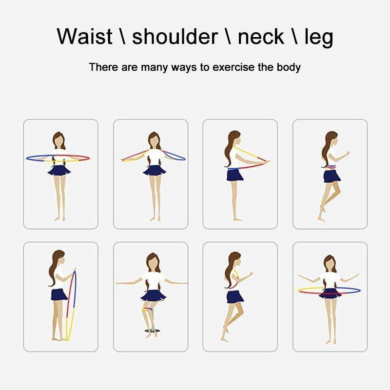 Adult Slimming Circle Waist Trimmer Workout Fitness Exercise Coil Flexible Soft Spring Fitness Ci...