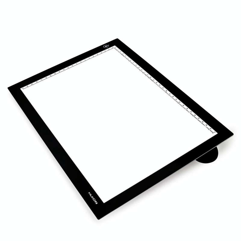 Huion L4S USB Portable 17.7 inch Ultra Slim Adjustable Brightness Art Craft Tattoo Tracing Light ...