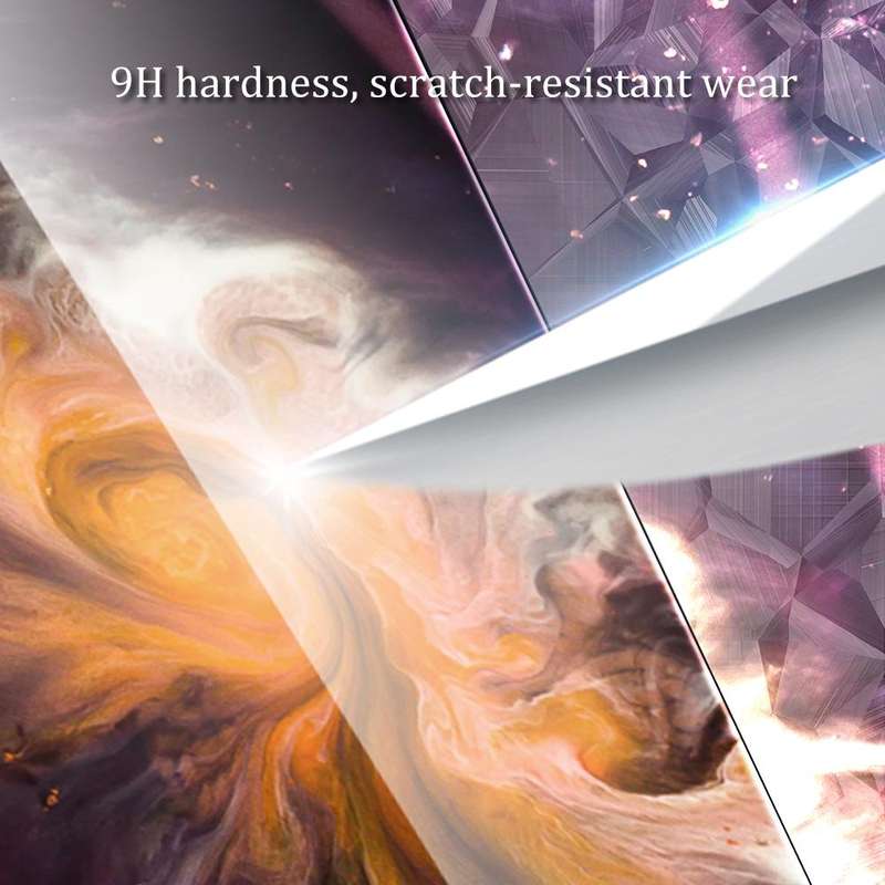 For Honor 50 Marble Pattern Glass Protective Phone Case(Typhoon)