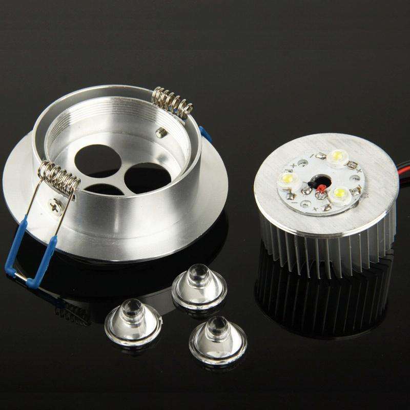 3W Ceiling Lights LED Down Light Bulb, 3 LED, White Light, AC 85-265V