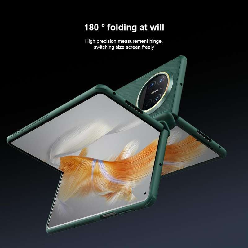 For Huawei Mate X3 NILLKIN Frosted Fold PC + TPU Phone Case(Green)