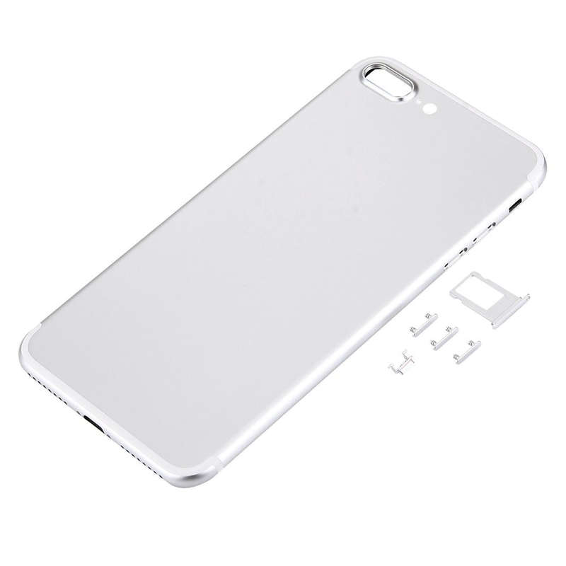 5 in 1 for iPhone 7 Plus (Back Cover + Card Tray + Volume Control Key + Power Button + Mute Switc...