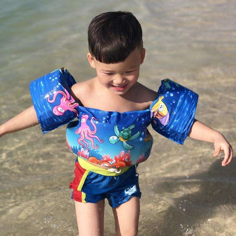 Children Swimming Foam Arm Ring Baby Swimming Equipment Floating Ring Water Sleeve Buoyancy Vest(...