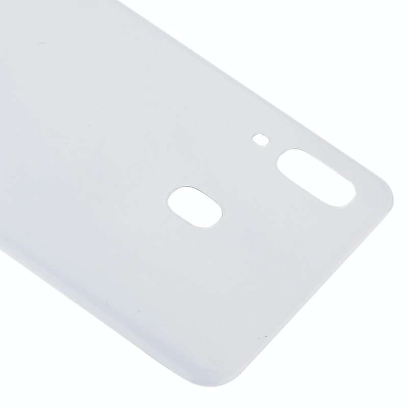 For Galaxy A30 SM-A305F/DS, A305FN/DS, A305G/DS, A305GN/DS Battery Back Cover (White)