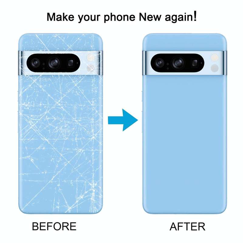 For Google Pixel 8 Pro Original Battery Back Cover(Black)