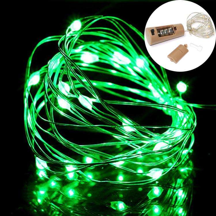 10 PCS LED Wine Bottle Cork Copper Wire String Light IP44 Waterproof Holiday Decoration Lamp, Sty...