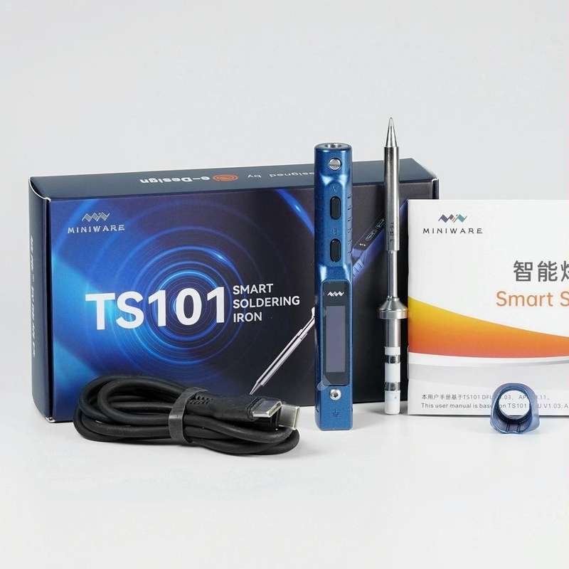 MINIWARE TS101 PD DC Soldering Iron 90W Portable Soldering Pen(With D24 Soldering Iron Head)