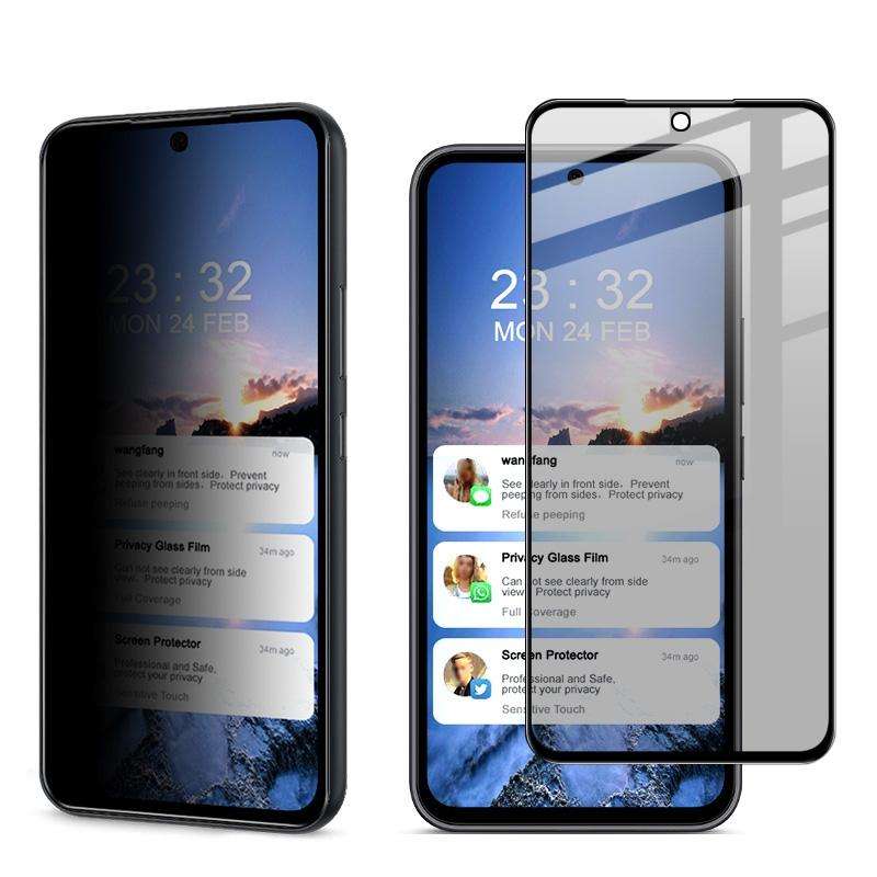 For Samsung Galaxy A54 5G imak HD Full Screen Anti-spy Tempered Glass Protective Film