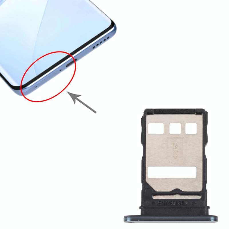 SIM Card Tray for Huawei Nova 9(Black)