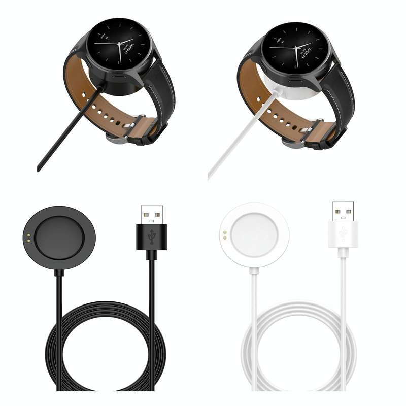 For Xiaomi Watch 2 Pro Magnetic Smart Watch Charging Cable, Length: 1m(Black)