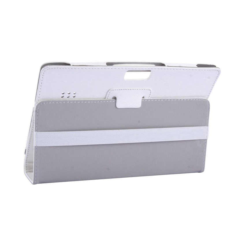 Universal 9.6 inch / 10.1 inch Tablets PC Protective Leather Case(White)