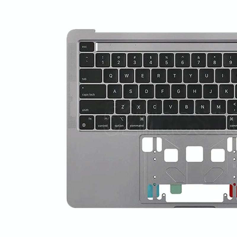 For Macbook Pro 13 inch 2021 A2338 C-side Cover + US Edition Key Board (Grey)