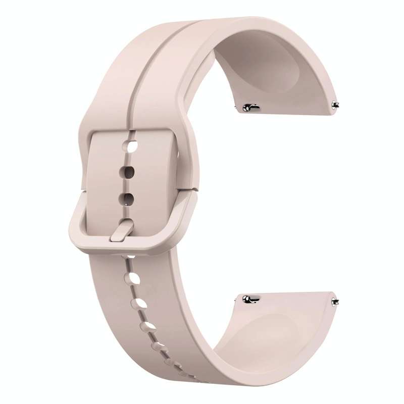 For Garmin Forerunner 255 Music 22mm Loop Silicone Watch Band(Pink)