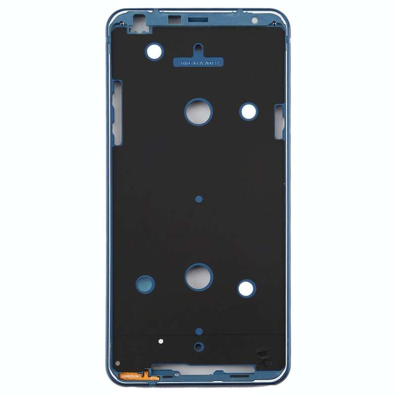 Front Housing LCD Frame Bezel Plate for LG Q Stylo 4 Q710 Q710MS Q710CS (Blue)