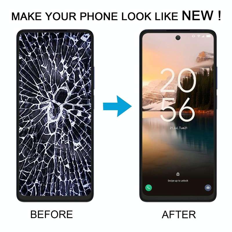 For TCL 40 NxtPaper 4G OEM LCD Screen with Digitizer Full Assembly